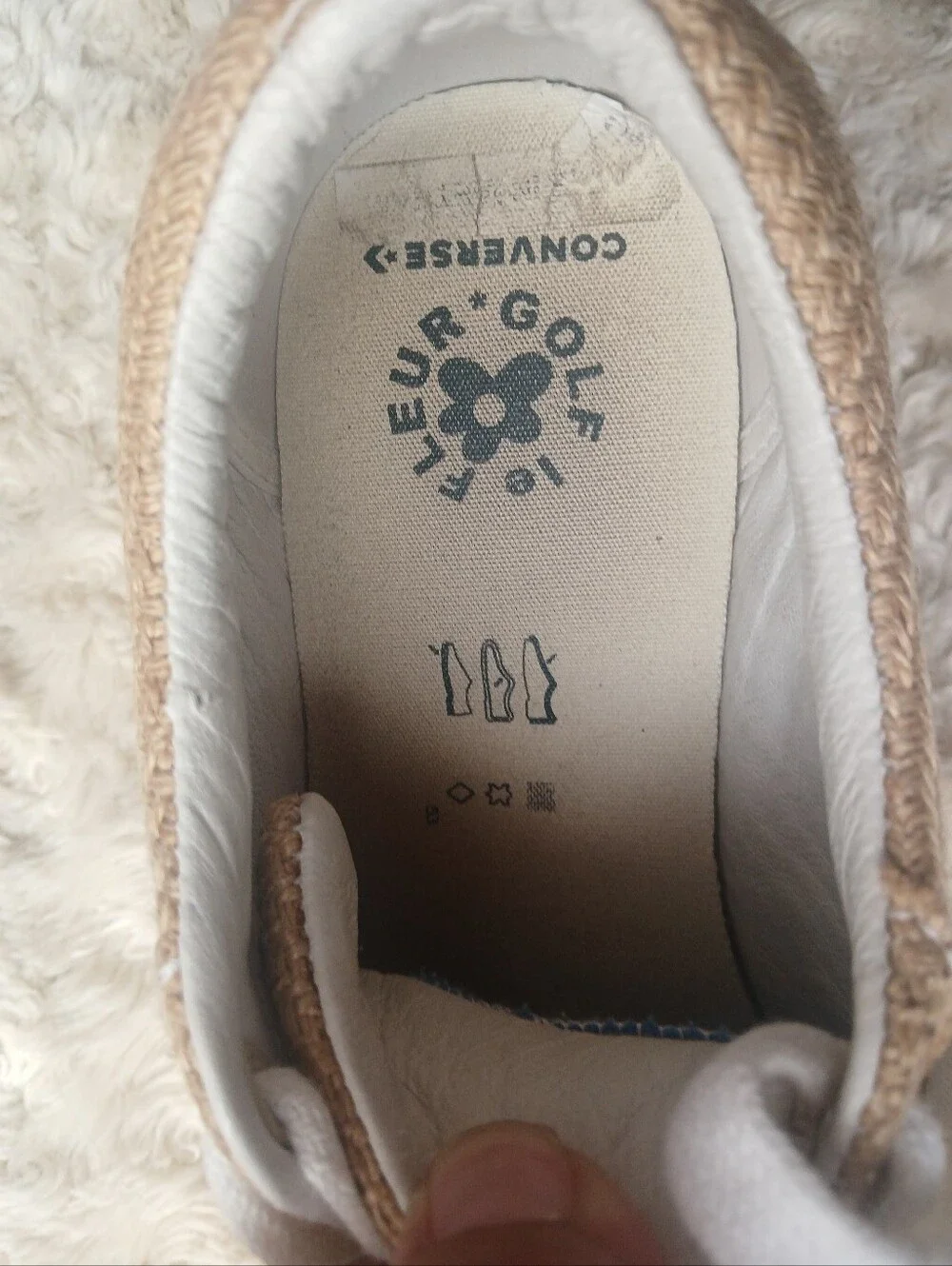💎 CONVERSE Women's Shoes Golf Le Fleur x Converse One Star Ox Burlap